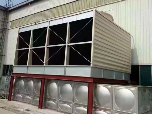 冷卻塔漂水處理方法,開式冷卻塔水處理