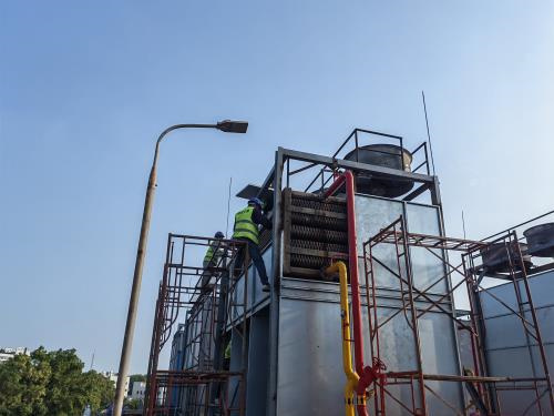 冷卻塔填料的解釋及作用,冷卻塔填料更換