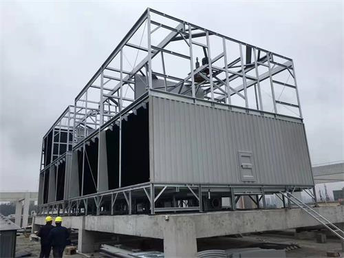 閉式冷卻塔噪音如何治理更好呢？,閉式冷卻塔內部結構
